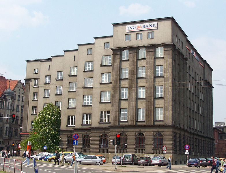 Katowice - building by the Market Square
