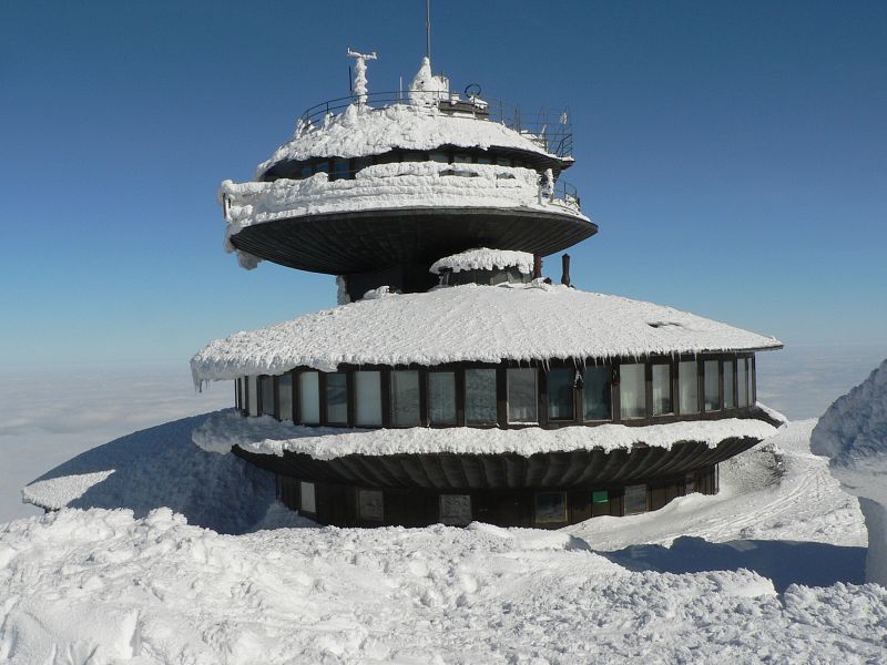 Mt Śnieżka - astronomical observatory