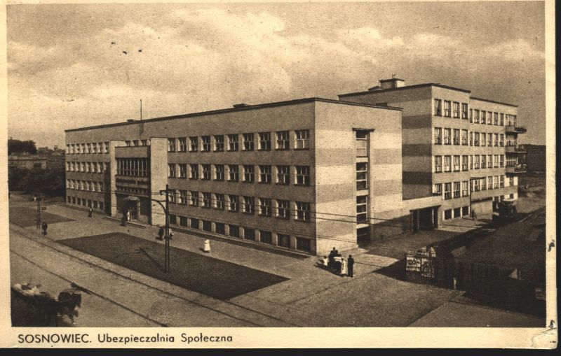 Sosnowiec - The Social Insurances Company building